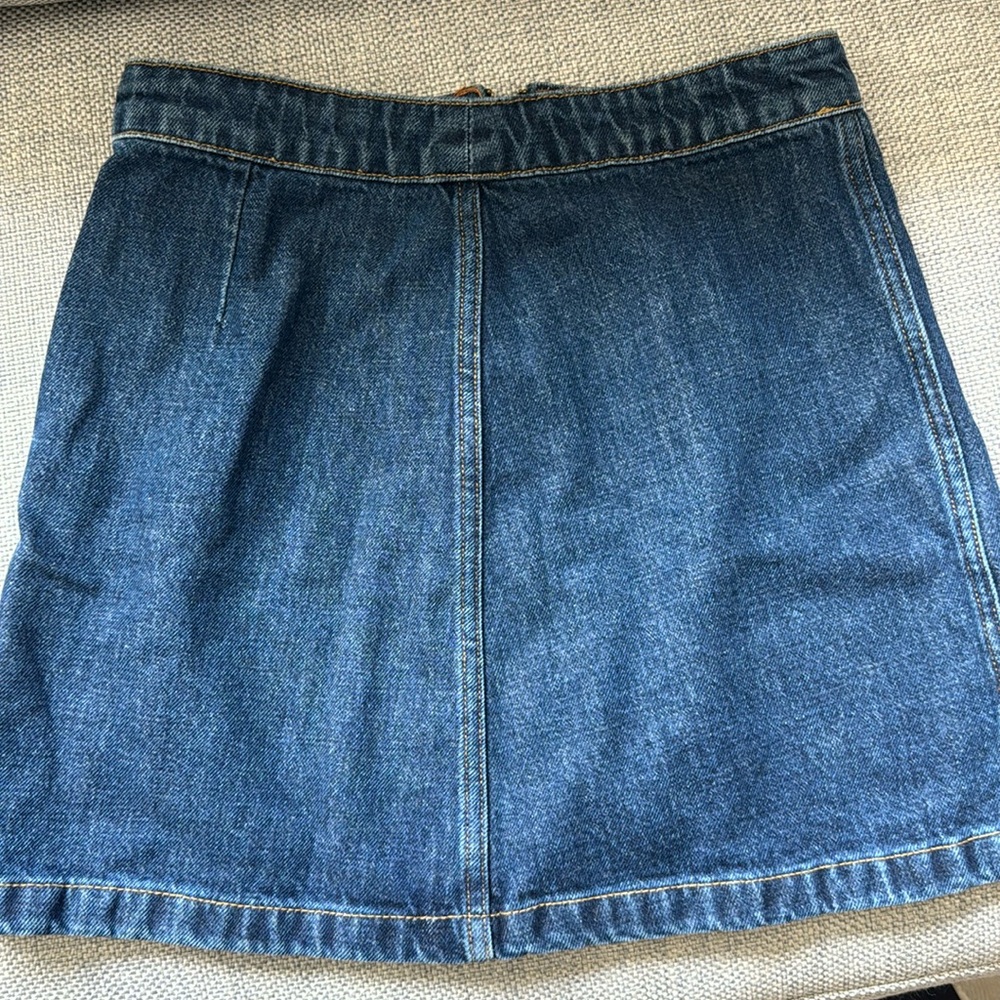 Aritizia Wild Free Denim Mini Skirt